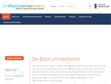 Tablet Screenshot of deblaricummermeent.nl